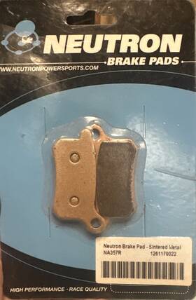 Na357r Neutron Brake Pad- Sintered Metal P/n