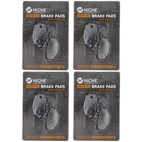 519-kpa2389d Niche Brake Pad Set For Kawasaki Ninja Zx6r Zx9r Zzr600 Rear Semi-metallic 4 Pack