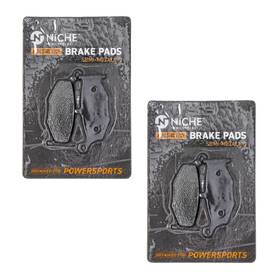 519-kpa2398d Niche Brake Pad Set For Suzuki Gsxr600 Gsxr750 Gsxr1000 Rear Semi-metallic 2 Pack