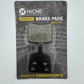 519-kpa2400d Niche Front Brake Pads For Powersports Kawasaki Yamaha Organic Set Industries