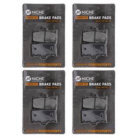 519-kpa2426d Niche Brake Pad Set For Suzuki Boulevard Intruder 1500 Semi-metallic 4 Pack Rear