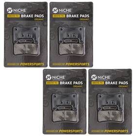 519-kpa2493d Niche Brake Pad Set For Suzuki Gsxr600 Gsxr750 Kawasaki Z1000 Front Organic 4 Pack