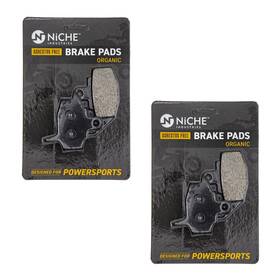 519-kpa2533d Niche Brake Pad Set For Kawasaki Klr650 Kl650 43082-1078 Front Organic 2 Pack