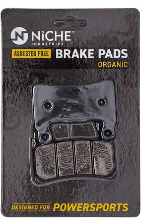 519-kpa2550d Niche Brake Pad Set For Honda Cbr900rr Valkyrie 1800 Cbr900re Front Organic