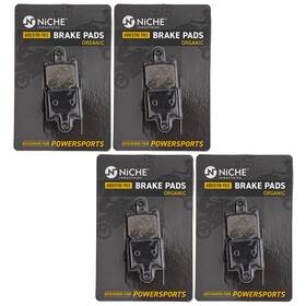 519-kpa2554d Niche Brake Pad Set For Kawasaki Ninja Zx6r Zx14r Z1000 Front Organic 4 Pack