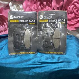 K-pad-0318 Niche Industries Rear Brake Pads Kit Semi-metallic For Honda Yamaha Suzuki