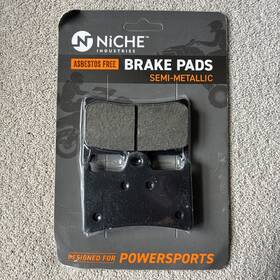 Niche K-pad-0001 Ind. Semi Metallic Brake Pads Asbestos-free For Powersports New