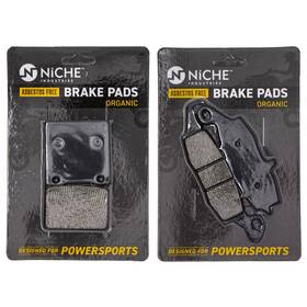 Mk1002512 Niche Brake Pad Set For Suzuki Katana 600 Kawasaki Vulcan Front Rear Organic
