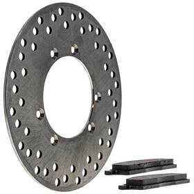 3un-w0045-00-00 Niche Mk1006871 Brake Rotor Pad Kit For Yamaha Front Left Semi Metallic