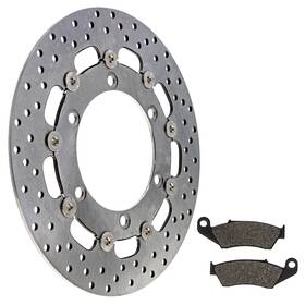 59300-36850 Niche Mk1007022 Brake Rotor Pad Kit For Suzuki Semi Metallic Front Left