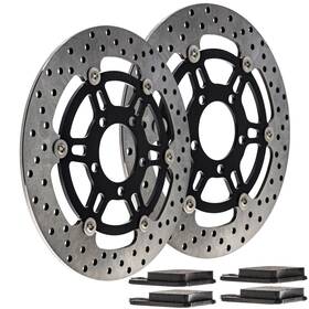 Niche Mk1008067 Front Brake Pad Kit For Suzuki Gsxr1000 Gsxr1000z Semi-metallic