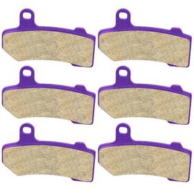 991257-5209-1058332622 Ocpty Fa409 Front And Rear Carbon Fiber Brake Pads Fit For Medium Purple