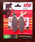1721-1576 Pads Yamaha 611si Sintered Suzuki Kawasaki Sbs Brake Part Nos