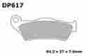 Rdp213 Pads 1992-1993 Suzuki -race Dp Titanium Front Gsxr 600 Brake Rdp Fits