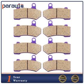 Pa836031p01 Parautostore Fits 2008-2009 Harley-davidson Flht Electra Glide 4 Pair Brake Pads Replacement