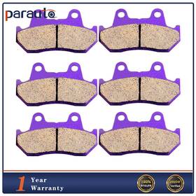 Pa991259p01 Parautostore Front Rear Carbon Fiber Brake Pads For Hodna Goldwing 1200 Gl1200i Interstate