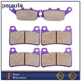 Pa991291p01 Parautostore Front And Rear Carbon Fiber Brake Pads For 2004-2005 Honda Cbr1000rr