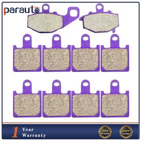 Pa991295p01 Parautostore F R Carbon Fiber Brake Pads For Kawasaki Ninja Zx6r Zx600p 2007-2008 Zx600r