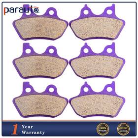 Pa991324p01 Parautostore Front And Rear Carbon Fiber Brake Pads For Harley Davidson Dyna Touring Sportster