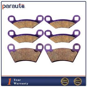 Pa992658p01 Parautostore Front And Rear Carbon Fiber Brake Pads For Polaris Sportsman 570 2015-2017