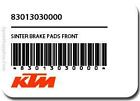 83013030000 Parts Atv Rear Ktm Oem Pads Brake