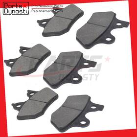 Parts Dynasty 745100491500 Front Rear Brake Pads Fit H-davidson Flhtci 1450 Electra Glide C 2005 2006