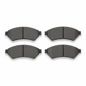 Md1075 Parts Master Front Semi-metallic Brake Pads 05-09 Lacrosse Grand Prix