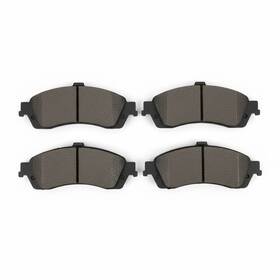 Md834 Parts Master Rear Semi-metallic Brake Pads 1999-2006 Chevrolet Silverado