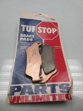 1721-0067 Parts Unlimited Tuf-stop Brake Pads Fa 181r 1997 Bmw R1100rt 2018 Triu