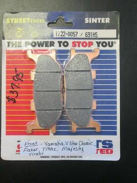 1722-0057 Parts Unlimited Brake Pads