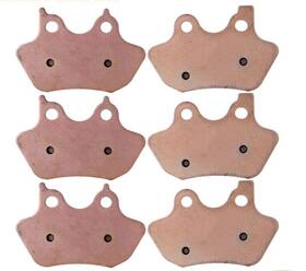 Pt99263001am Partsmarket2018 For Harley-davidson Road King 2000-2007 Front And Rear Sintered Brake Pads