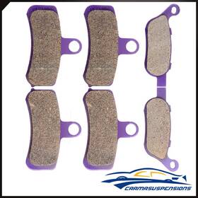 213502 Peccpp F&r Brake Pads For Harley Dyna Fat Bob Fxdf 2008-2012 Fiber Quick