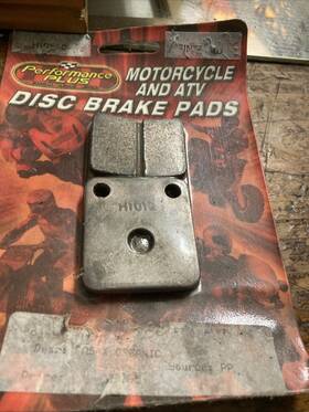 H1012-s Performance Plus Motorcycle And Atv Disc Brake Pads