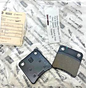 648476 Piaggio Brake Pad Set Rear Mp3 250 Gilera Fuoco 500 Genuine Oem
