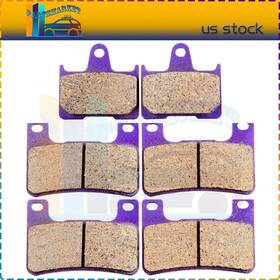 Pmt991253bs-2 Pmt2018 Front And Rear Brake Pads Fits Suzuki Gsxr750 Gsx-r750 2004 2005