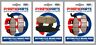 Pp214pp215pp215 Pyramid Parts Front Rear Brake Pads For Triumph 5059281030027