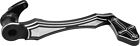Drk-310-0813-blk - Precision Black Drk-310-bg2-blk Lever Dark Brake Billet Side