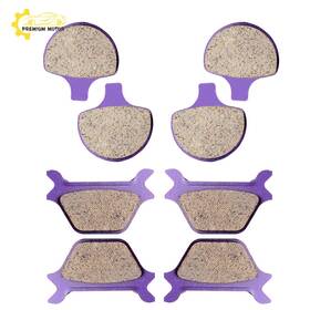 Pr836003e01 Premium Motoring Fits 1988-1999 Harley-davidson Xlh1200 4 Pair Brake Pads Replacement Set