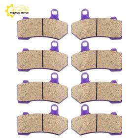 Pr836031e01 Premium Motoring Fits 2008-2009 Harley-davidson Flht Electra Glide 4 Pair Brake Pads Replacement