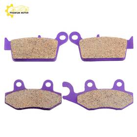 Pr991231e01 Premium Motoring Front Rear Carbon Fiber Brake Pads For 2009 2010 Kawasaki Klx250sf Fa135 Fa131