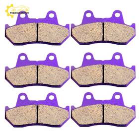 Pr991259e01 Premium Motoring Front Rear Carbon Fiber Brake Pads For Hodna Goldwing 1200 Gl1200i Interstate