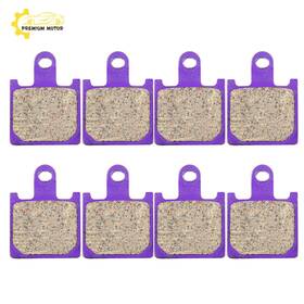 Pr991293e01 Premium Motoring Front Carbon Fiber Brake Pads 2006-2011 07 08 Fits Kawasaki Zx-14 Ninja Zx 1400