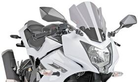 7630h Puig Z-racing Screen Smoke Kawasaki Ninja 250sl #