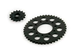 F-42443 Race-driven 1987 1988 1989 1990 Honda Cbr600f Hurricane 600 Front And Rear Sprocket 15/43