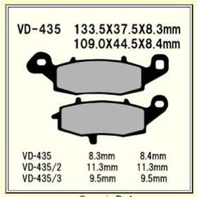 4879001 Rad Powersports 1009784 983994 Fits 2004 Suzuki Gsx750f Katana Brake Pad