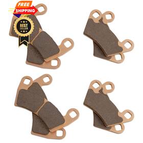 Ransoto Bp055 Sintered Brake Pads Compatible With Polaris Ranger 500 30cm 25cm 05cm Black