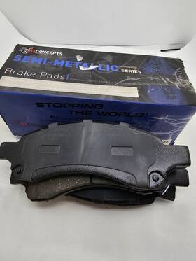 R1sm-slv-2-med Rc Concepts R1concepts Semi-metallic Brake Pads