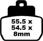 Sfa425 Rear Brake Ebc Pads Sfa Sintered