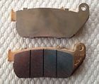 Nkj3hh Rear Brake Take-offs Pads Genuine Harley Oem Davidson