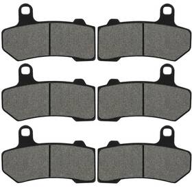 Re844429f01 Refast-autoparts Brake Pads Front Rear Fits Harley 2008-12 Flhtc Electra Glide Fa409 Carbon Fiber
